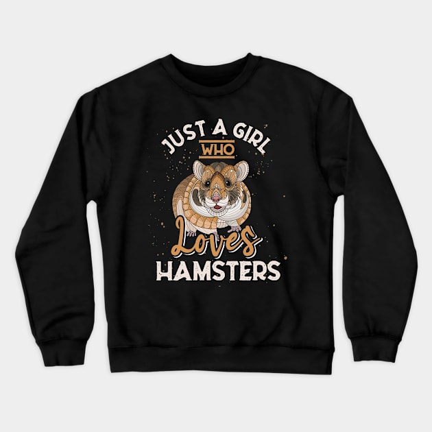 hamster pet love Crewneck Sweatshirt by ShirtsShirtsndmoreShirts